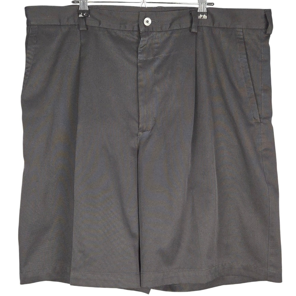 Nike Golf Shorts Mens 38 Black Dri-Fit Pleated Lightweight 9" Inseam Casual